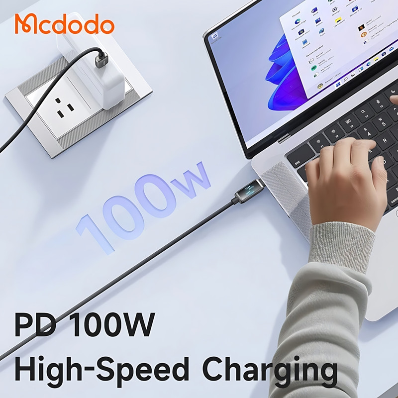 کابل USB-C مک دودو مدل CA-4250 100W طول 1.2 متر