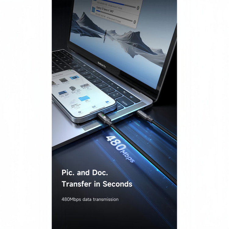 کابل USB-C مک دودو مدل CA-258 طول 1.5 متر