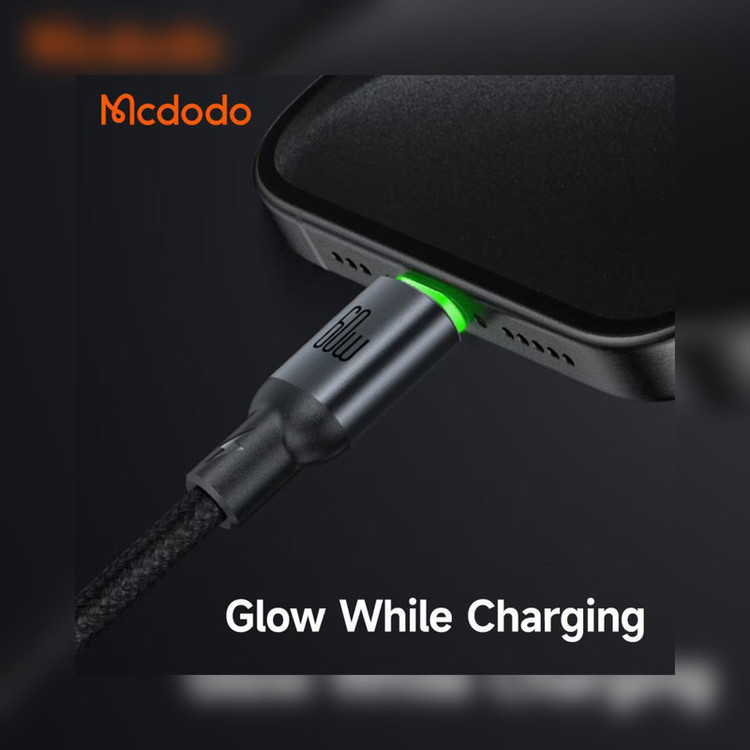 کابل USB-C مک دودو مدلCa-6870 60W طول 1 متر