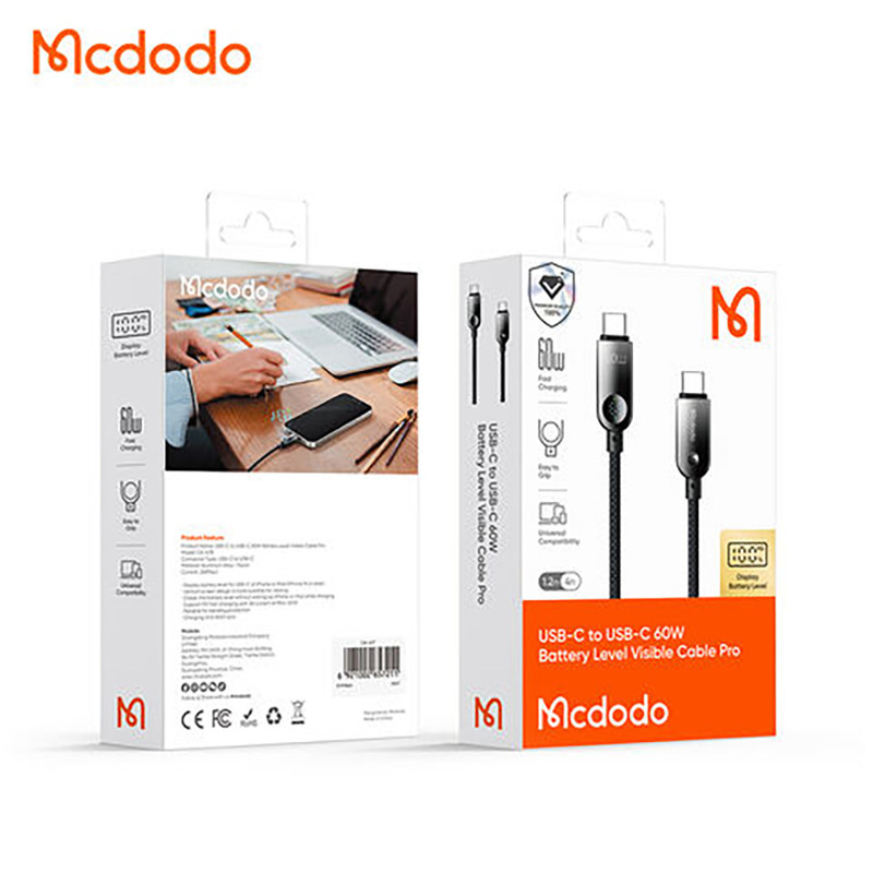 کابل USB-C مک دودو مدل CA-478 طول 1.2 متر