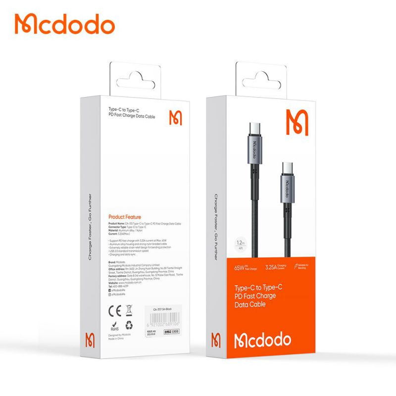 کابل USB-C مک دودو مدل CA-3131 طول 1.5متر