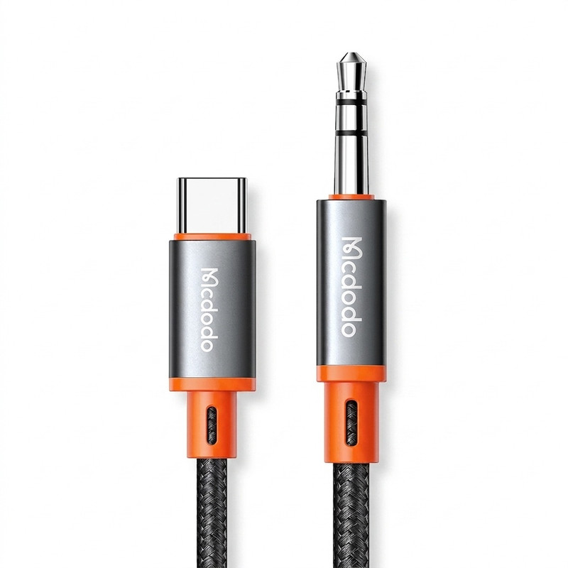 کابل تبدیل USB-C به AUX مک دودو مدل CA-0820 طول 1.2 متر