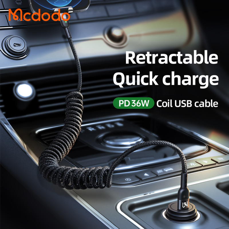 کابل تبدیل USB-C به لایتنینگ مک دودو مدل CA-1960 طول 1.8 متر