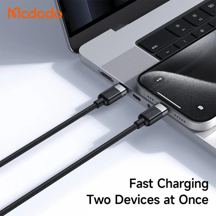 کابل USB-C مک دودو مدل 100W CA-678 طول 1.5 متر