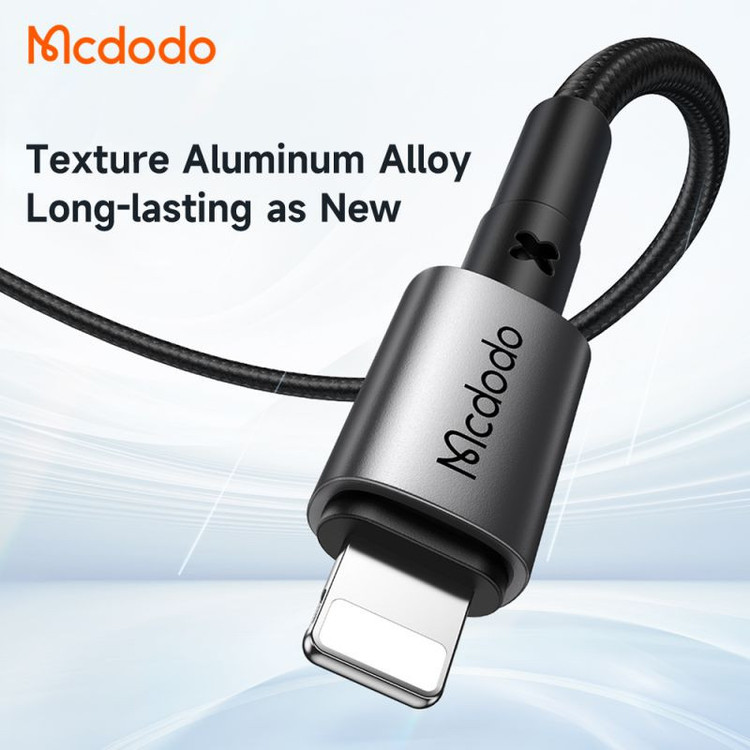 کابل تبدیل USB-C به لایتنینگ مک دودو مدل CA-2851 طول 1.8 متر