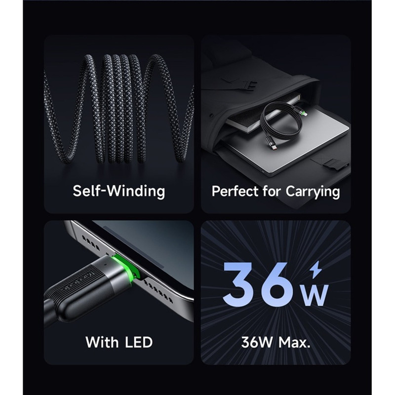 کابل تبدیل USB-C به لایتنینگ مک دودو مدل CA-2010 طول 1.2 متر