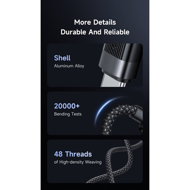 کابل تبدیل USB-C به لایتنینگ مک دودو مدل CA-2010 طول 1.2 متر