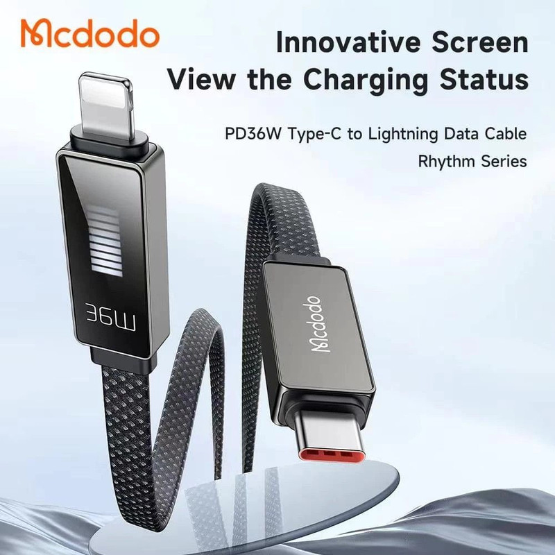 کابل تبدیل USB-C به لایتنینگ مک دودو مدل CA-496 طول 1.2 متر