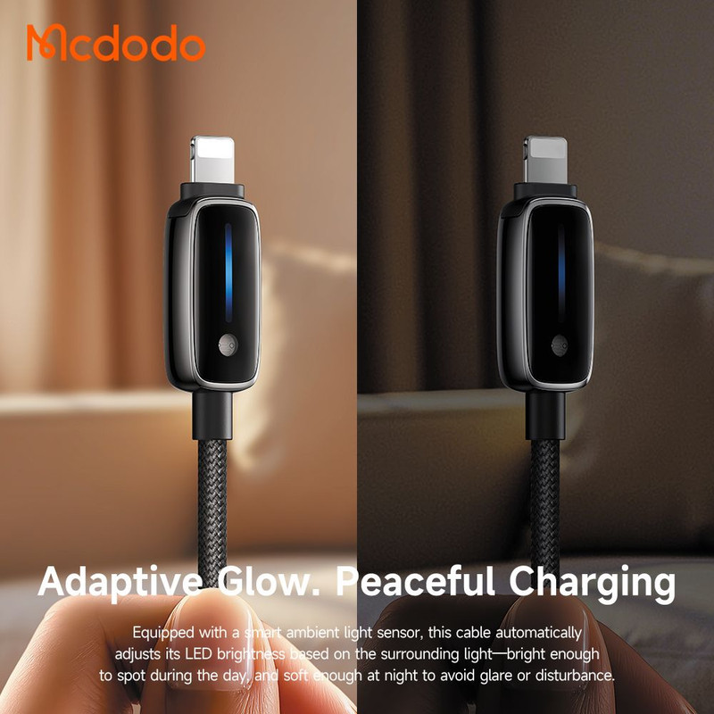 کابل تبدیل USB-C به لایتنینگ مک دودو مدل CA-005 طول 1.2 متر