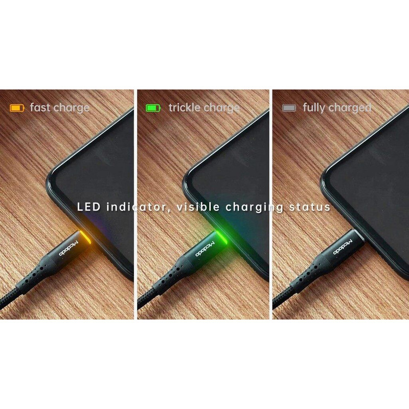 کابل تبدیل USB به لایتنینگ مک دودو مدل CA-7411 طول 1.8 متر