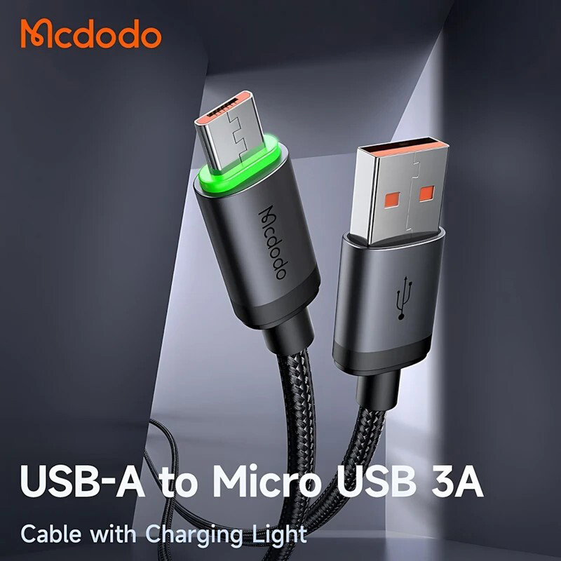کابل تبدیل USB به MicroUSB مک دودو مدل CA-203 طول 1 متر