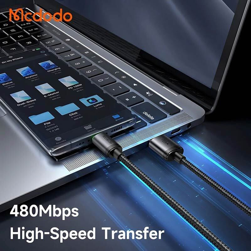 کابل تبدیل USB به MicroUSB مک دودو مدل CA-203 طول 1 متر