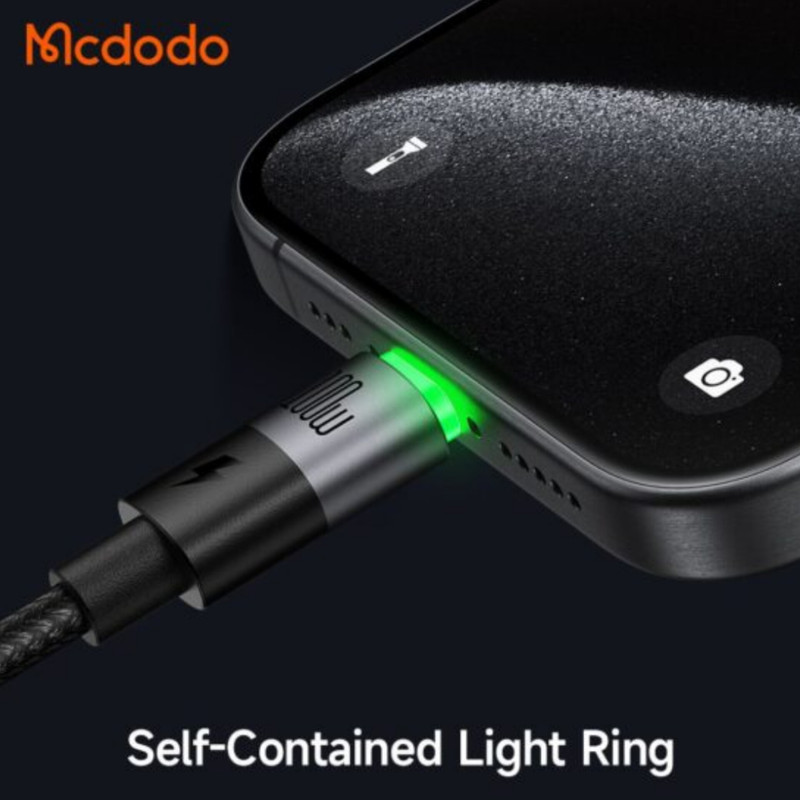 کابل تبدیل usb-cبه لایتنینگ /usb-c مک دودو مدل ca-6700 طول 1.5متر
