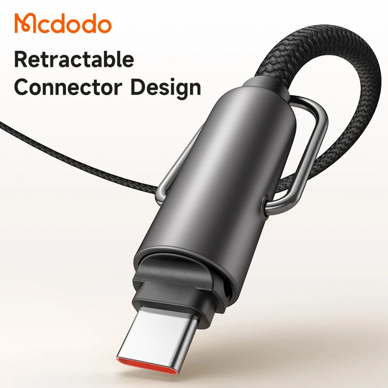 کابل تبدیل USB-C به لایتنینگ مک دودو مدل CA-682 طول 1.2 متر
