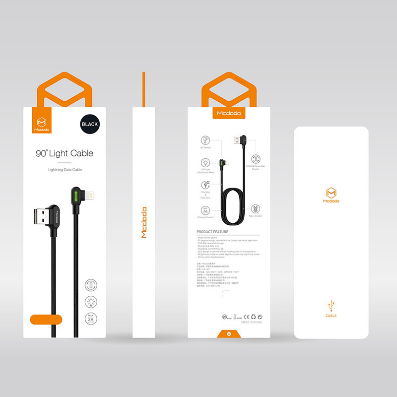 کابل تبدیل USB به لایتنینگ مک دودو مدل CA-4671 طول 1.2 متر