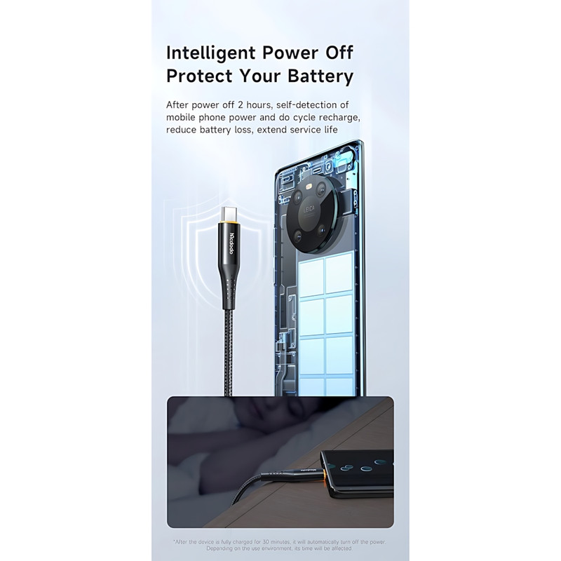 کابل تبدیل USB-C مک دودو مدل CA-3461 طول 1.8 متر