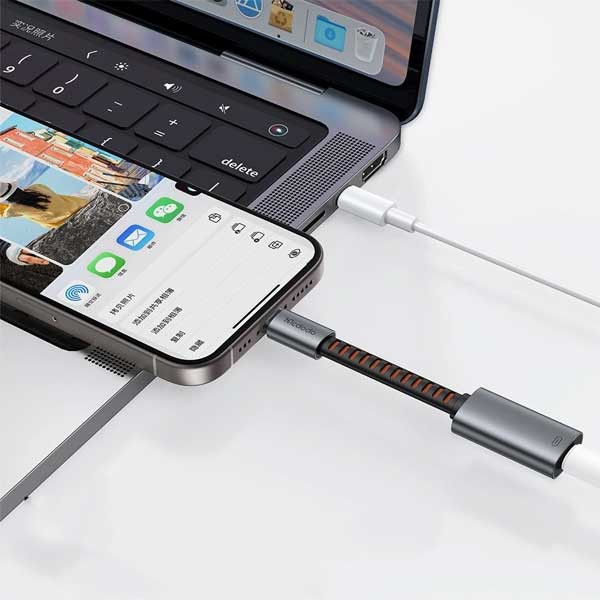 کابل تبدیل USB-C به لایتنینگ مک دودو مدل CA-4870 طول 0.1 متر