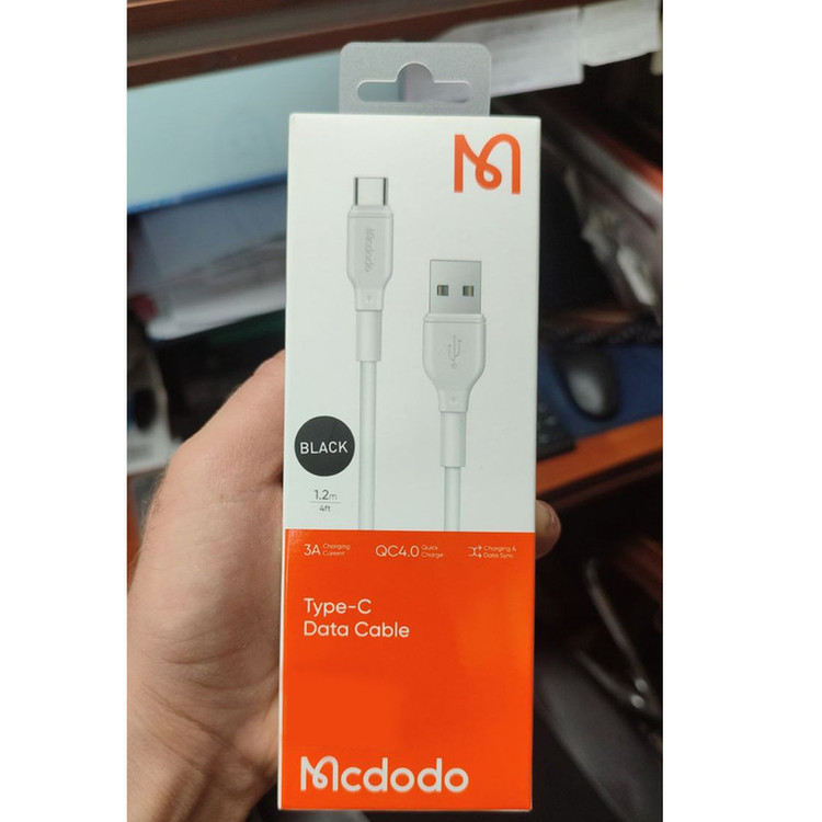 کابل تبدیل USB به USB-C مک دودو مدل CA-7281 طول 1.2 متر