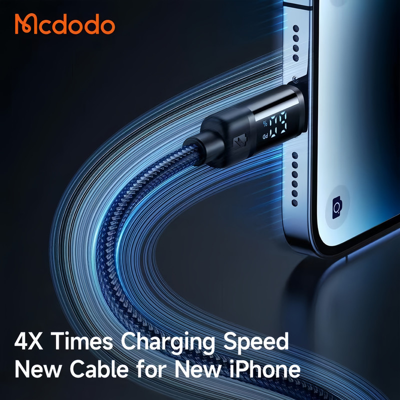 کابل تبدیل USB-C به لایتنینگ مک دودو مدل CA-5210 طول 1.2 متر