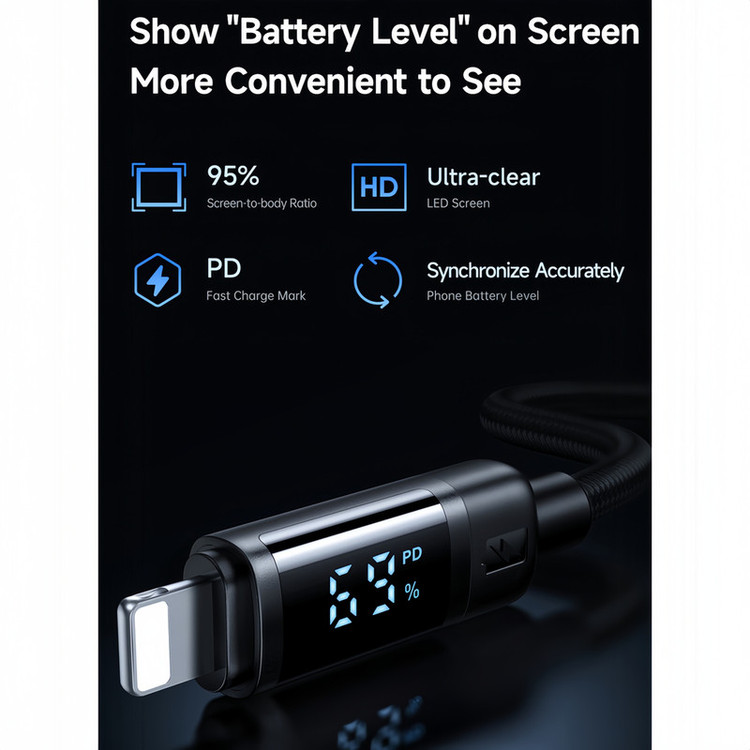 کابل تبدیل USB-C به لایتنینگ مک دودو مدل CA-5210 طول 1.2 متر