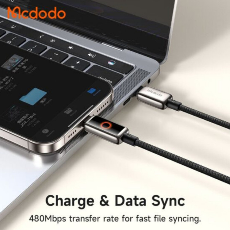 كابل تبىدیل USB-C مک دودو مدل ca-6681 طول 1.2 متر