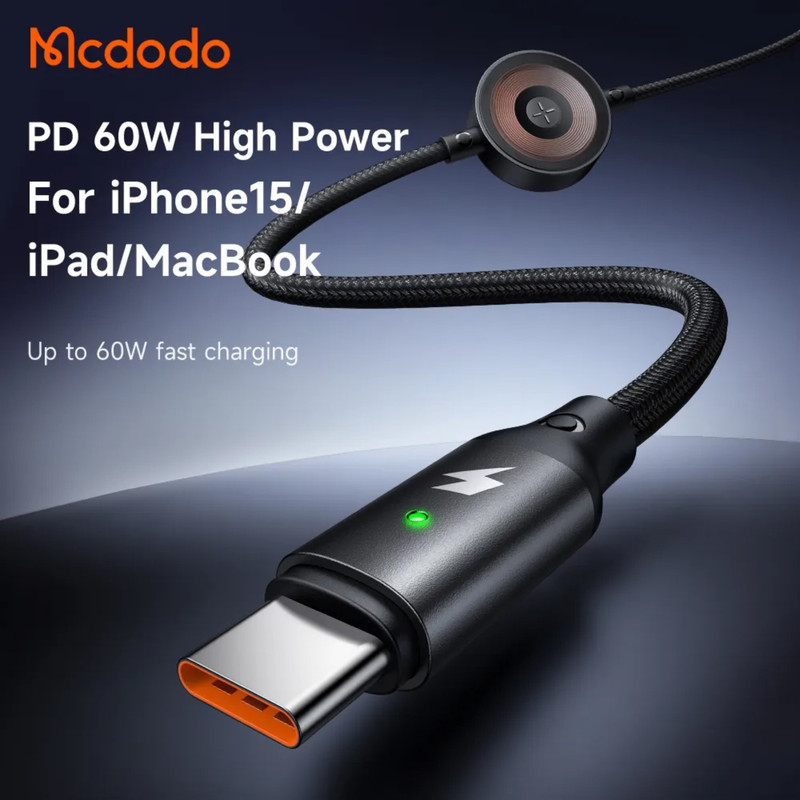 کابل تبدیل usb-c مک دودو مدل ca-258 طول 1.5 متر