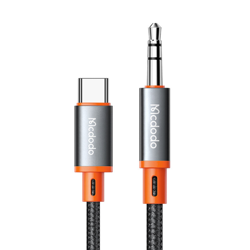 کابل تبدیل USB-C به جک 3.5 میلیمتری مک دودو مدل CA-090 HIFI طول 1.8 متر