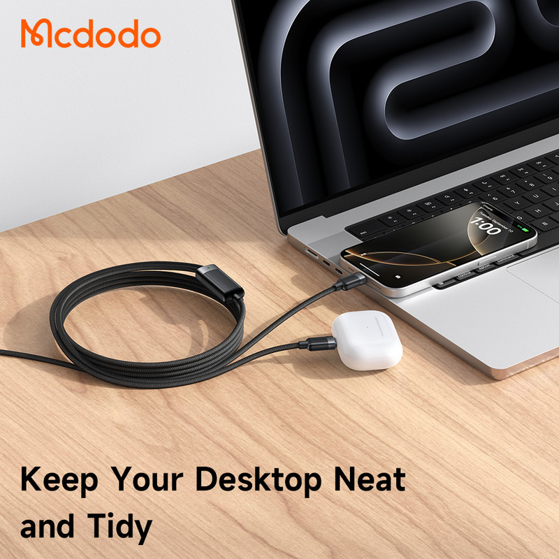کابل USB-C مک دودو مدل CA-7380 طول 1.5 متر
