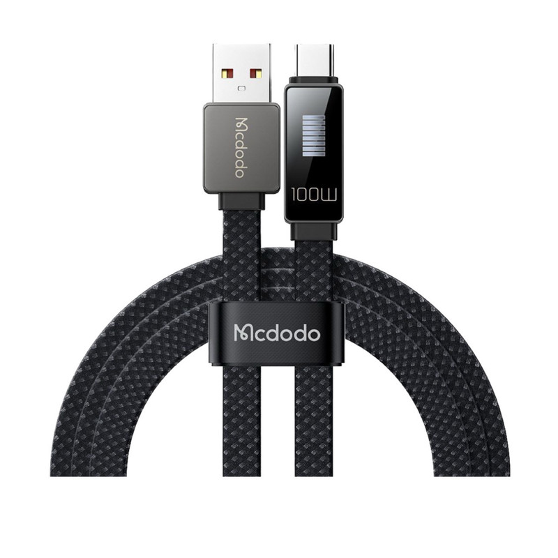کابل تبدیل USB به USB-C مك دودو مدل LED Ryhthm طول 1,2 متر