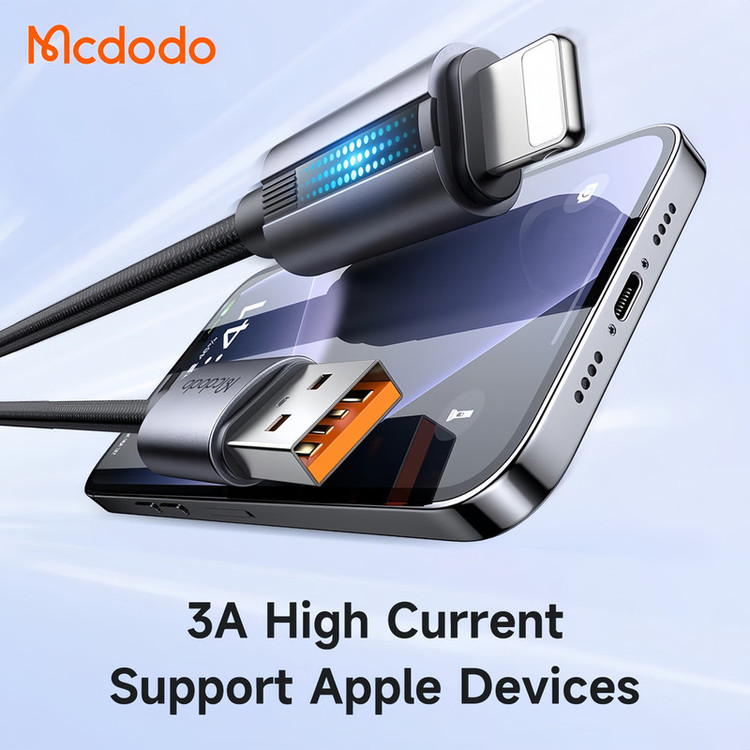 کابل تبدیل USB به لایتنینگ مک دودو مدل CA-566 طول 1.2 متر