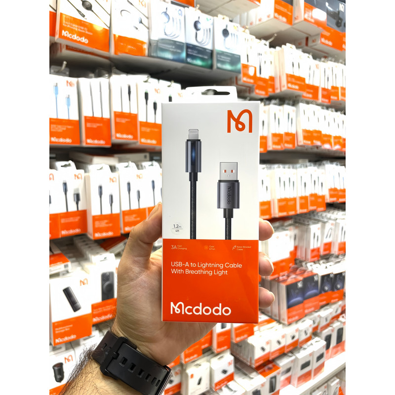 کابل تبدیل USB به لایتنینگ مک دودو مدل CA-566 طول 1.2 متر