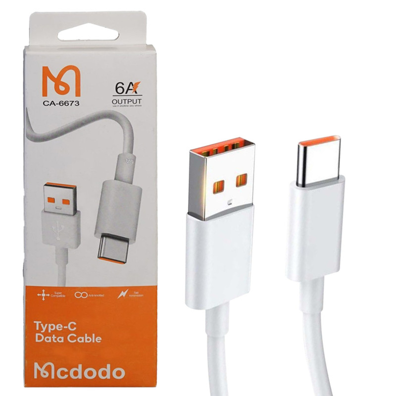کابل تبدیل USB به USB-C مک دودو مدل CA-6673 طول 1 متر