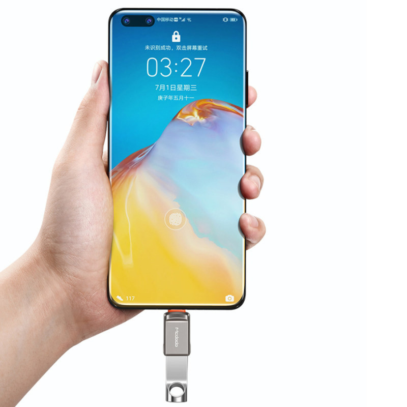 مبدل مک دودو USB به USB-C مدل OT-8731