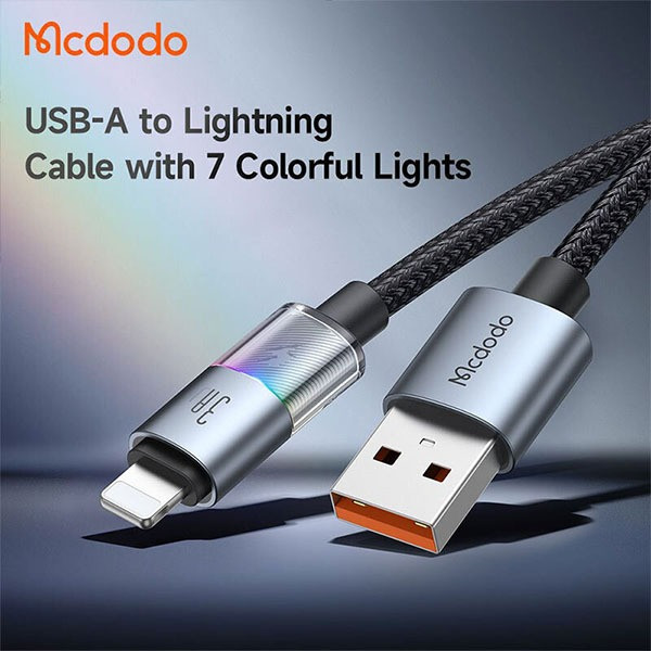کابل تبدیل USB به لایتنینگ مک دودو مدل CA-817 طول 1.2 متر