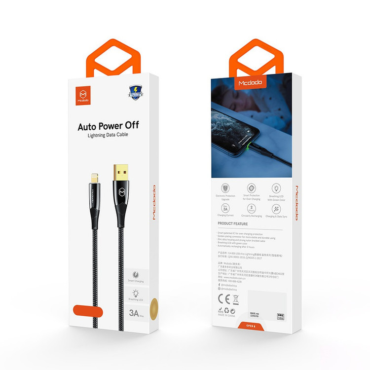 کابل تبدیل USB به لایتنینگ مک دودو مدل CA-8060 طول 1.2 متر