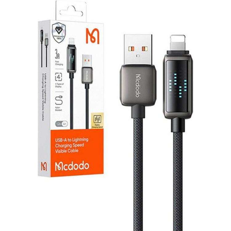 کابل تبدیل USB به لایتنینگ مک دودو مدل CA-525 طول 1.2 متر