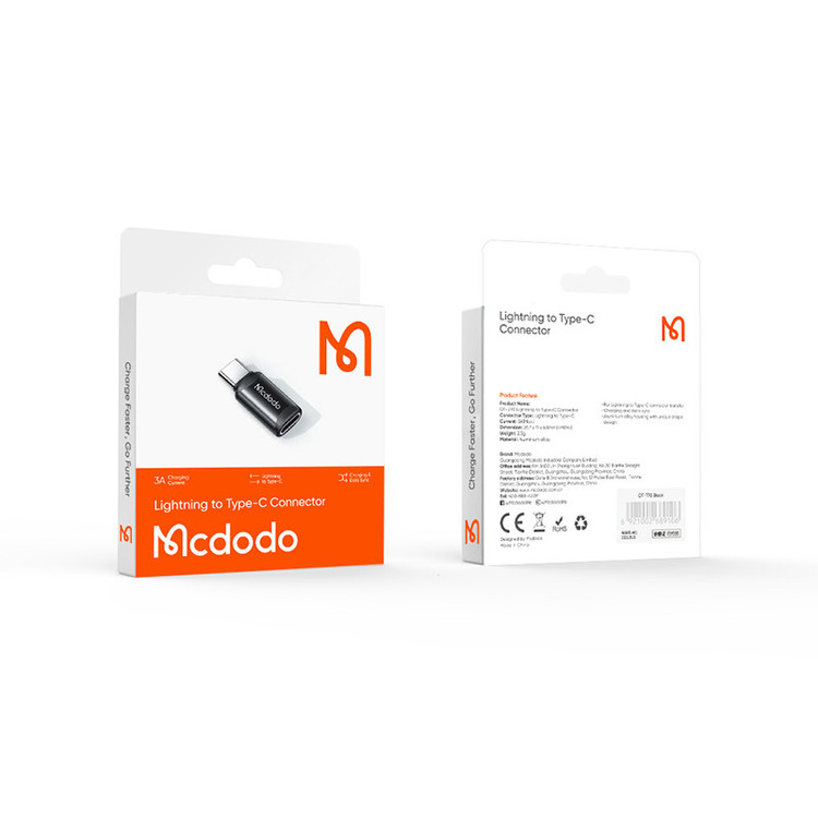 مبدل OTG لایتنینگ به USB-C مک دودو مدل OT770