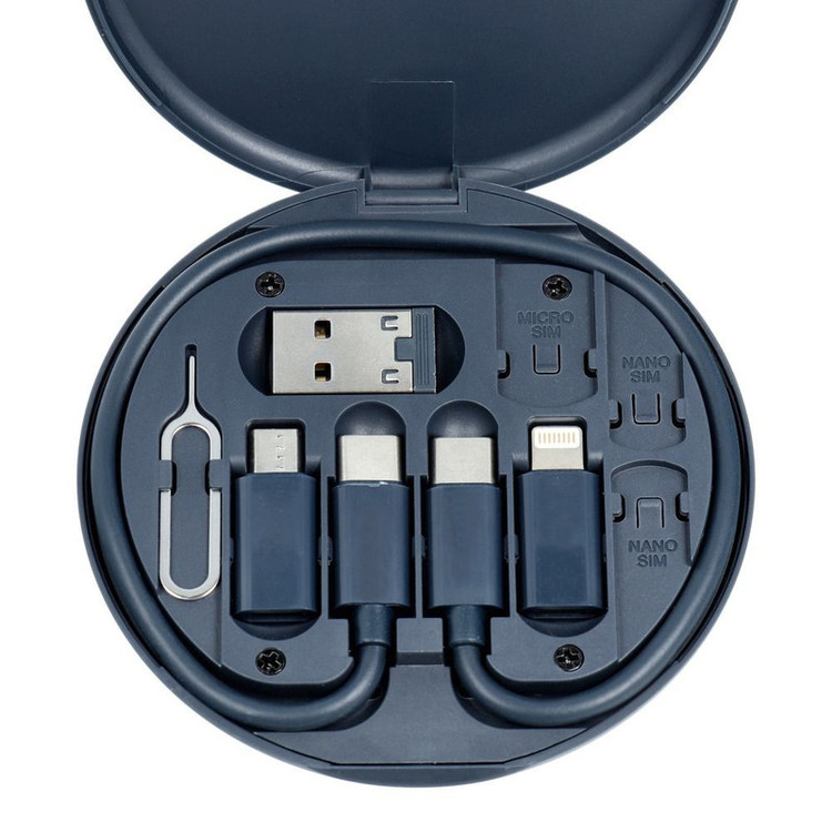 کابل تبدیل USB-C به USB-C / لایتنینگ / USB / micro USB مدل 60w طول 0.28 متر