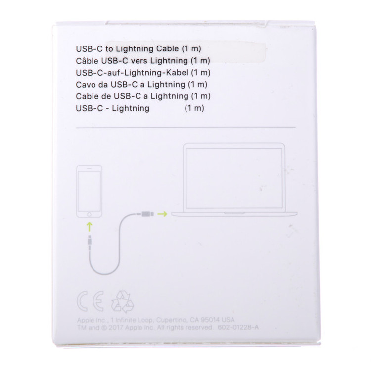کابل تبدیل USB-C به لایتنینگ مدل MK0X2FE/A A1656 طول 1 متر